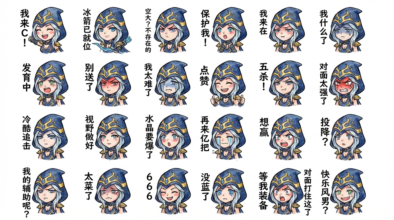 单英雄表情包定制