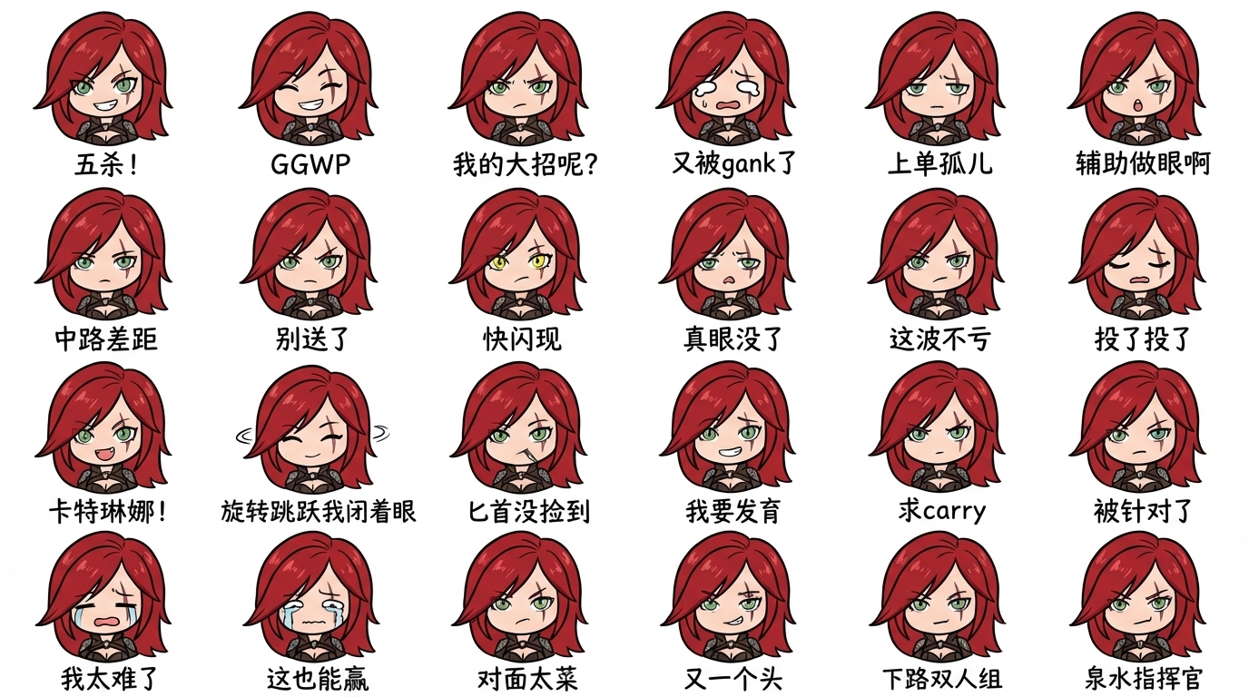 不详之刃表情合集